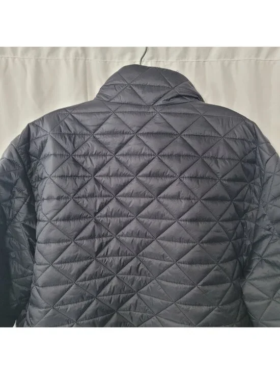 Bass Delta Diamond Outdoor Men's Black Packable Puffer Quilted Jacket Size L NWT - Picture 5 of 16